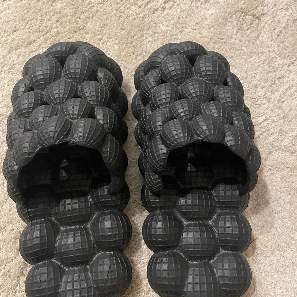Black Bubble Slides